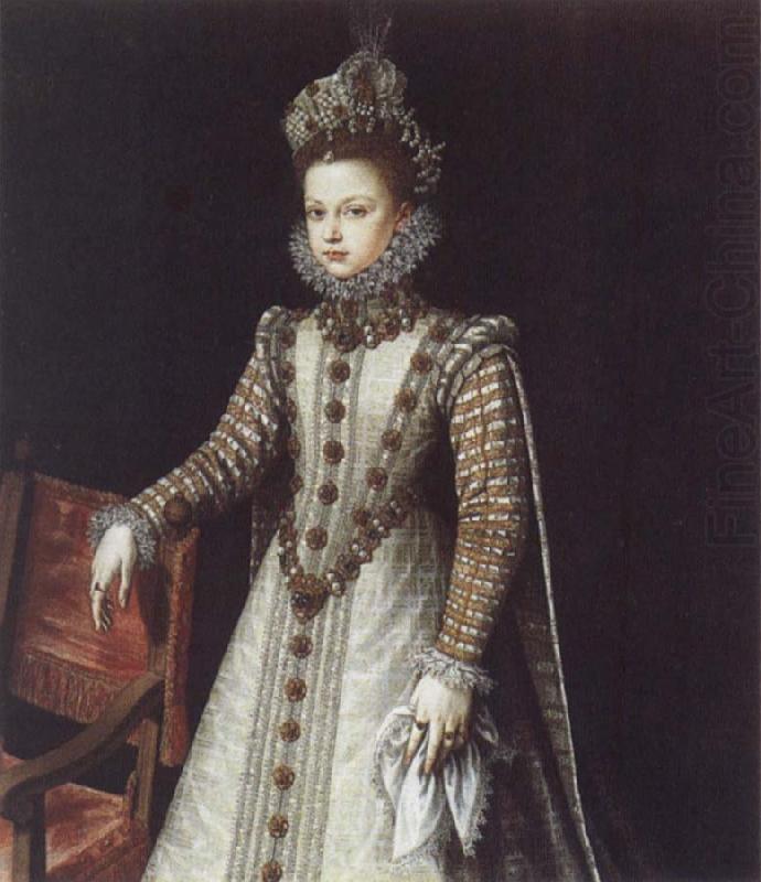 The Infanta Isabella Clara Eugenia, SANCHEZ COELLO, Alonso